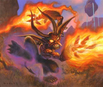 Flame imp