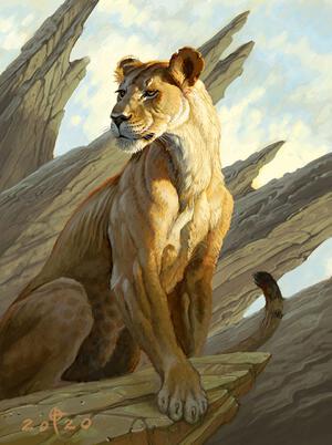 Moknathal lion
