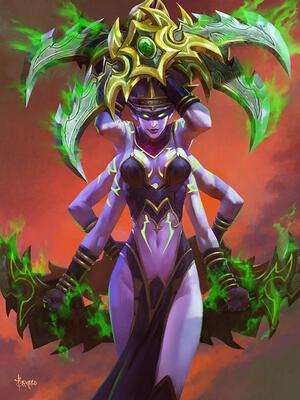 Priestess of fury